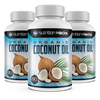 Organic Zero Fat Coconut Oil - 3 Bottles