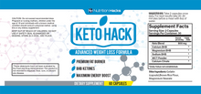 Keto Hack - 3 Bottles
